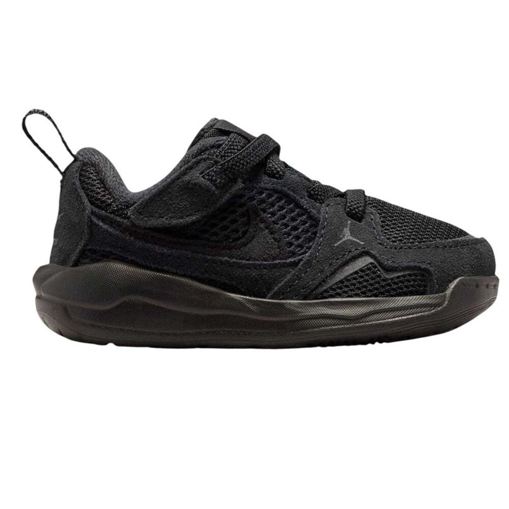 Nike Childrens/Kids Air Jordan CMFT Era Suede Panel Sneakers / Black/Red